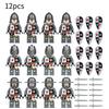 Building Blocks Medieval Knights Military Dragon Soldiers Ancient Castle Figures