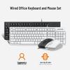 DAREU LK185T Wired Office Keyboard and Mouse Combo
