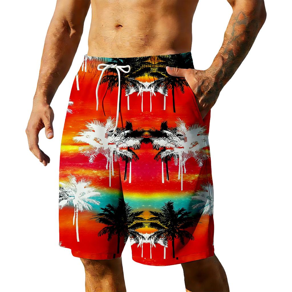Men's Summer Hawaiian Shorts