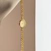 GEDI NEW Luxury Vintage Women's Watches with Roman Numeral Small Oval Dial and Bracelet, Quartz Movement, Perfect for Dresses
