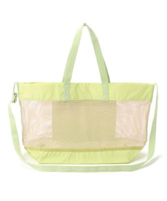 LeSportsac Official MESH MEDIUM Lime Mesh Tote Bag TOTE/1143 Women's