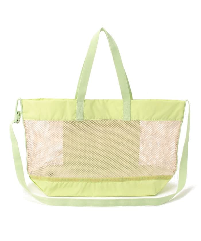 LeSportsac Official MESH MEDIUM Lime Mesh Tote Bag TOTE/1143 Women's