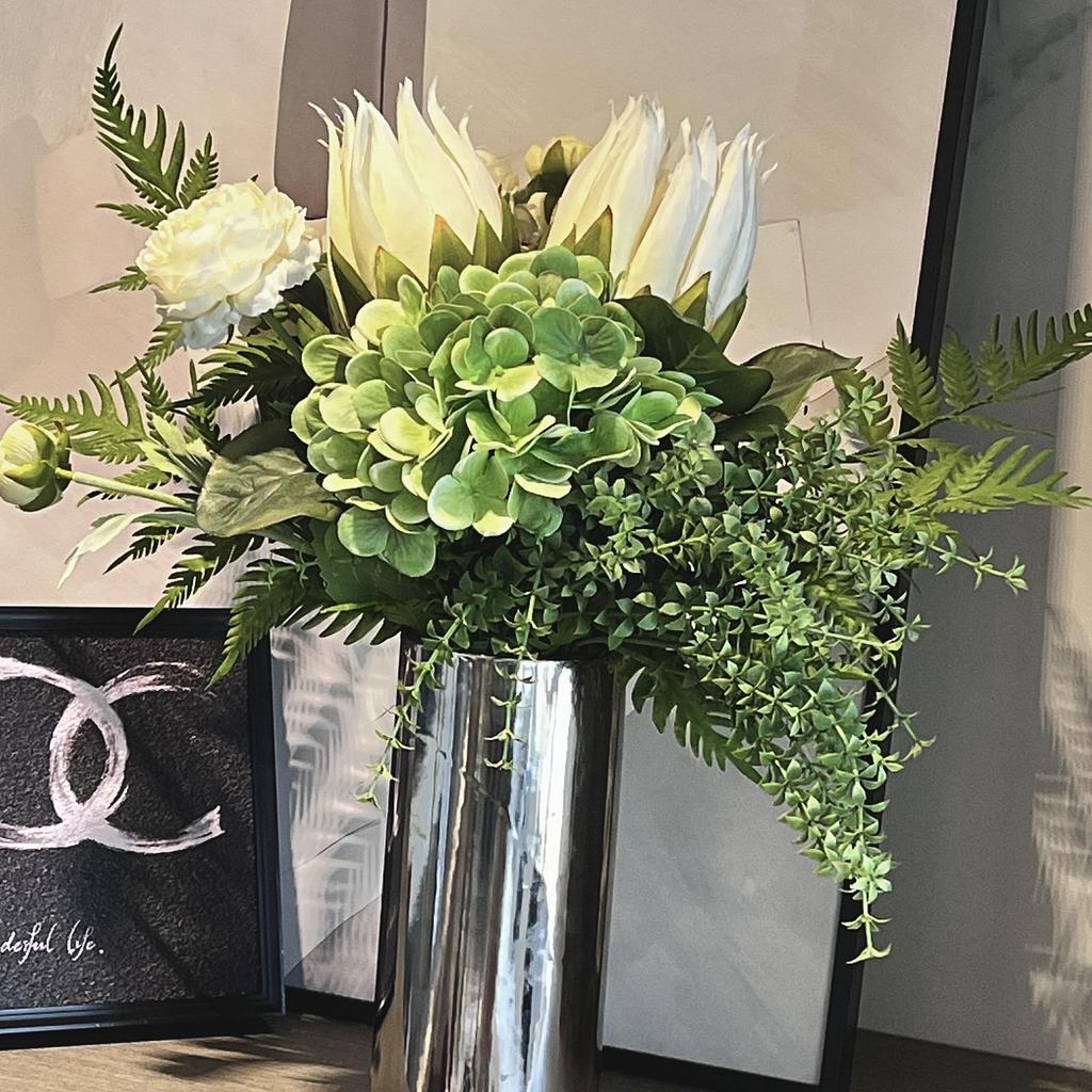 Silk King Protea Bouquet for Home Decor