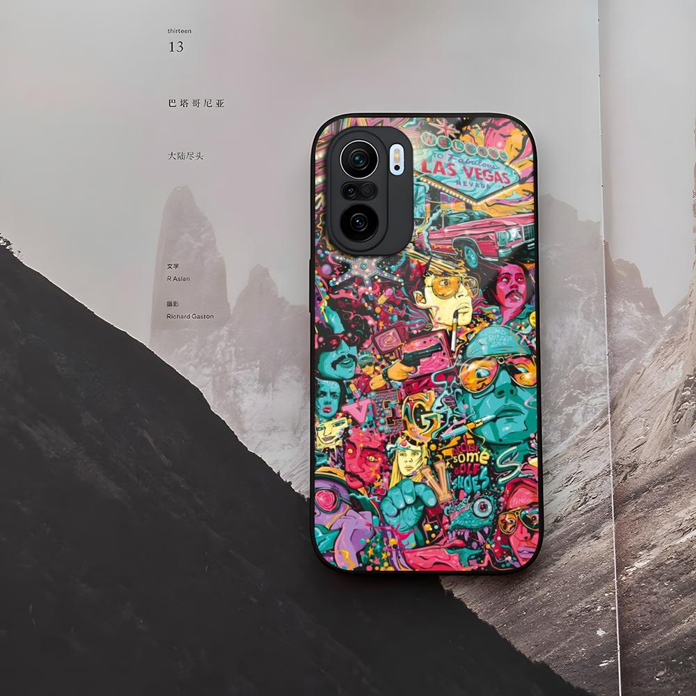 Fear And Loathing In Las Vegas Phone Case Tempered Glass For Xiaomi 15 14 12 Lite Pro 13 11t Lite POCO M6 M5 X6 X5 X3 F5 F6 Pro