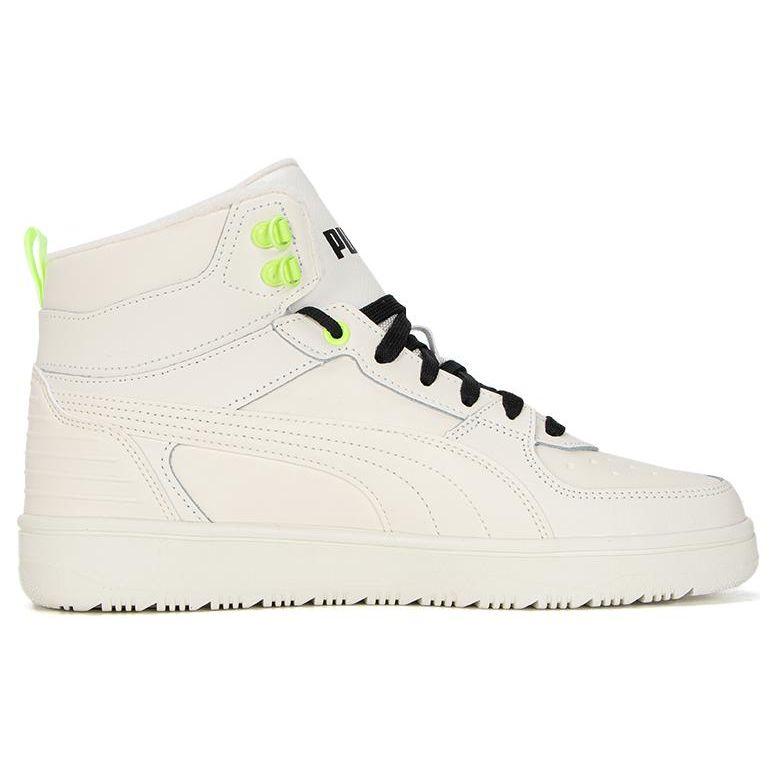 Puma Rebound Joy Adidași Casual High-Top din Piele Sintetică Unisex Adidași Alb Negru 387592-05