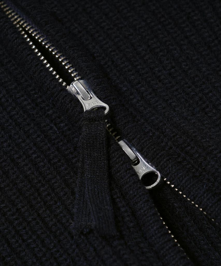 Frizmworks Wool Deck Zip Up Cardigan _ Navy