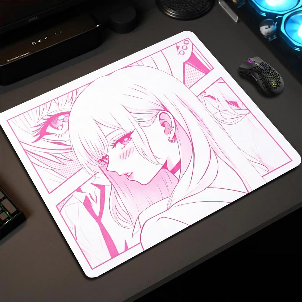 Popular Anime Girls Mouse Pad Square Computer Office Game Table Mats Rubber Anti-slip Laptop Mousepads 40X45 Large Desk Pads