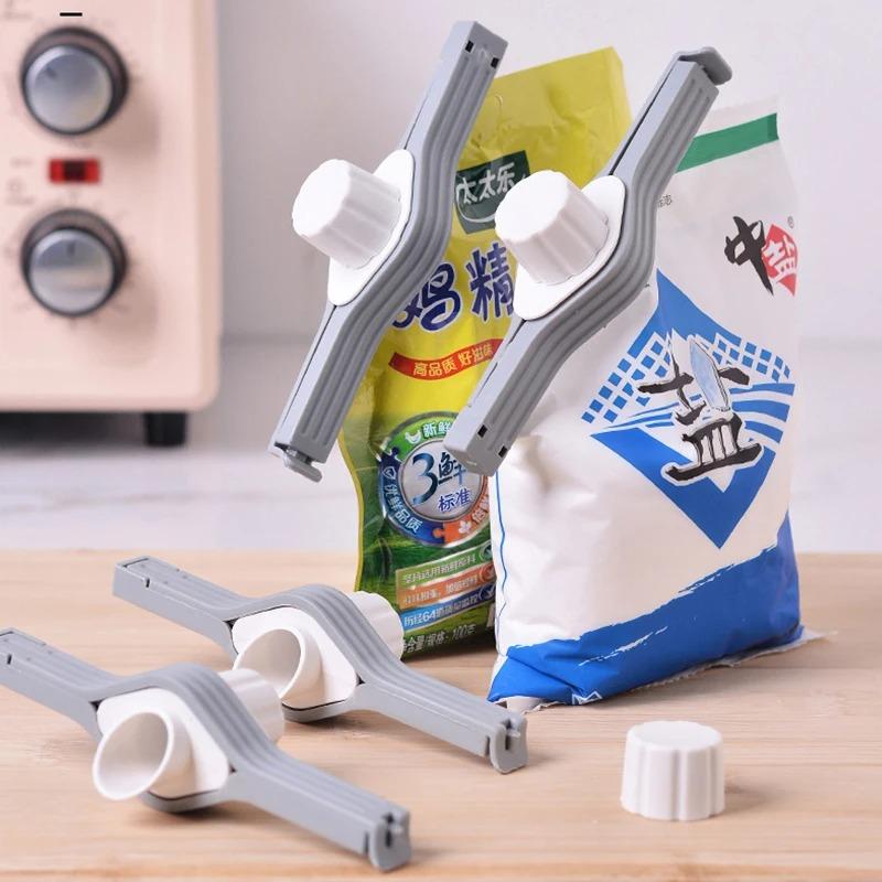 1/3/5pcs Kitchen Sealing Clip Screw Cap Seasoning Bag Milk Powder Salt Snack Food Preservation Gadget Accessory