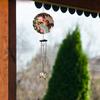 Metal Decorative Hanging Ornament With Heat Sublimation Design For Outdoor Garden And Home Decor