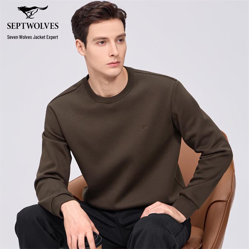 

Qipilnag Men s Antibacterial Fleece-Lined Pullover Sweatshirt 2XL