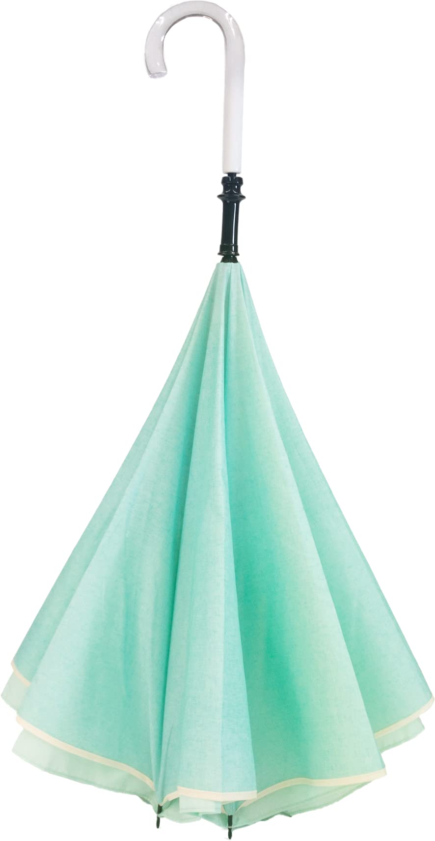 

saKASA Послеполуденная модель перевернутая защищает вас от УФ-лучей как в солнечную, так и в дождливую погоду, очень водонепроницаемая, милая [НОСИТЬ] (Мятный чай)] Зонт, зонт, сухой, защита, дни,