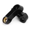 Motorcycle Mirror Extender Riser Extension Bracket Black 10mm M10 Fit for Honda