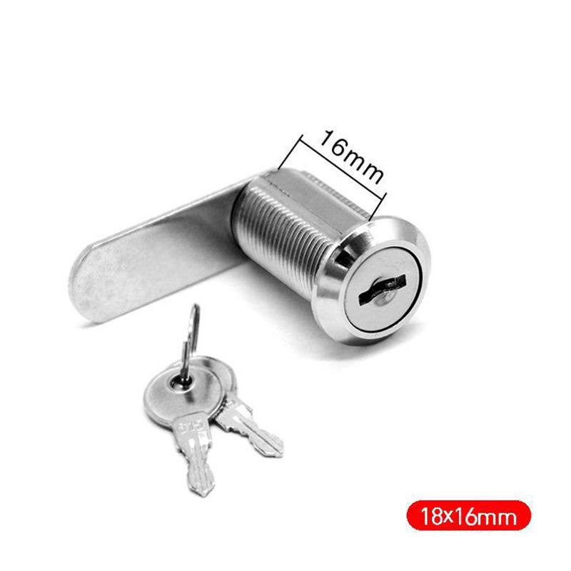 Drawer Cabinet Lock Mail Box Locker Cam Lock Universal Cupboard Door Tongue Lock Durable Furniture Drawer Lock Security Lock