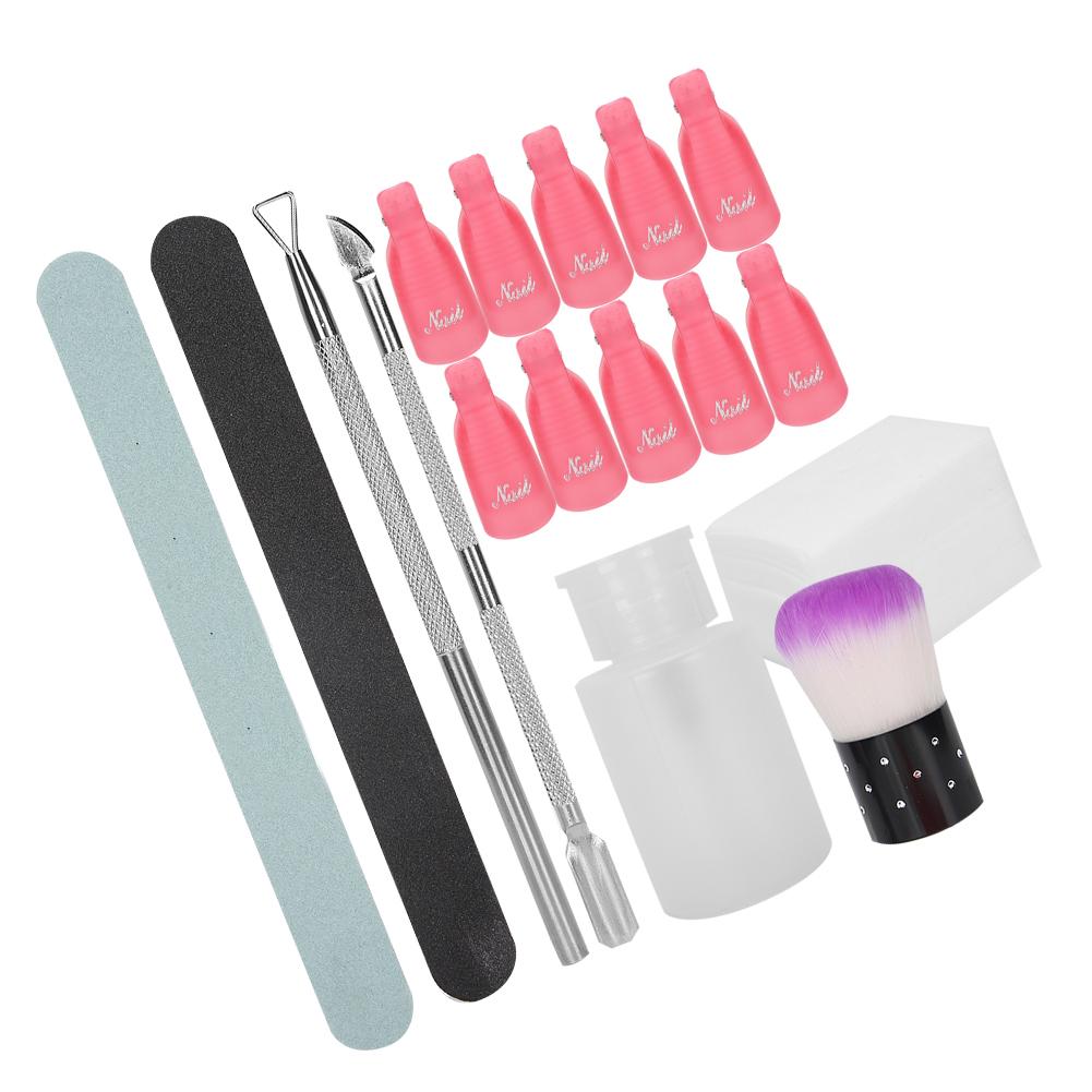 Nail File Professional Nail Art Dust Brush Manicure Grinding Nail Polish Removal Tool