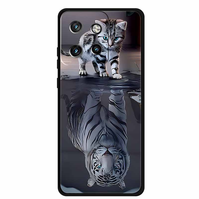 Soft Case For Motorola Moto G75 5G Cover Silicone Print Luxury Flower TPU Soft Phone Cases For Moto G75 5G  Animal Colorful TPU
