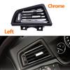 LHD RHD Front Central Left Right Rear AC Conditioner Chromed Air Vent Grille Outlet Panel For BMW 5 Series F10 F11 2010-2017 4YHD