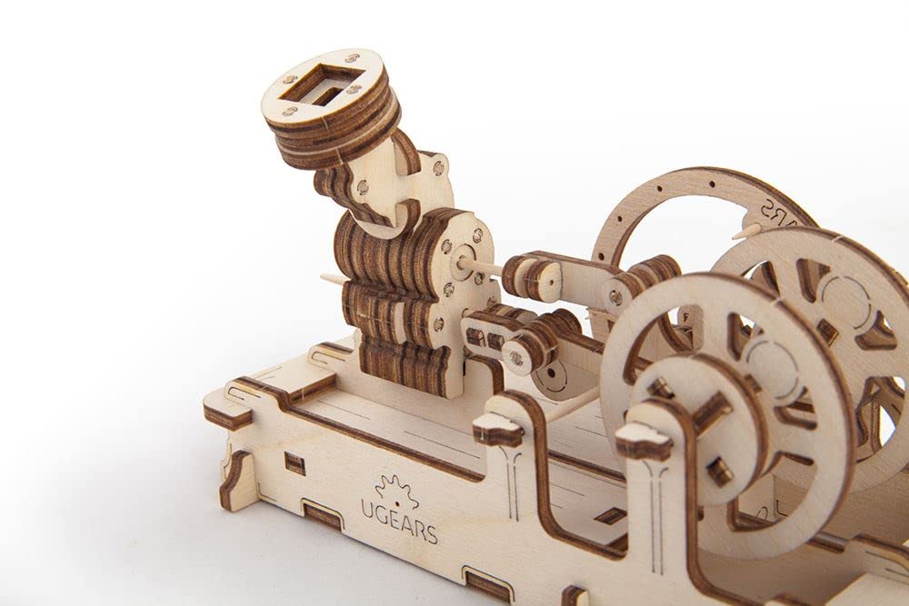 UGEARS 70009 Wooden Toy 3D Puzzle Engine;