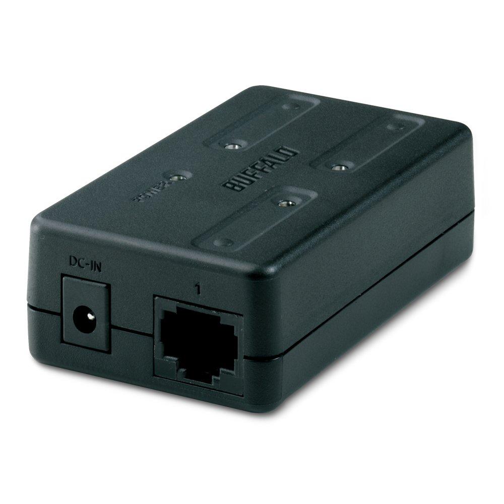 

BUFFALO Compatible Plastic Housing Power Supply 3 Ports Black Switching Hub 10/100Mbps AC&USB LSW-TX-3EP/CUB