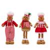 Man Whimsical Gingerbread Doll With Chef Hat In Expandable Styles For Joyful Decor Christmas