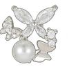 1pair Trendy Crystal Accented Ear Clip For FreeClip 1/2 Headphones Securely Fit Clip On Charm Stylish Pearls Decors