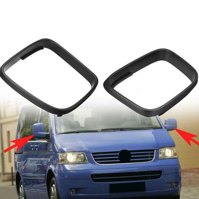Pair Wing Mirror Covers Replacement Left & Right Wing Mirror Casing Cap Quick Fixing Suitable for T5 2003-2010 Durable