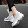 Summer Moccasin Pink Beach Shoes Women Multicolor Casual Weave Slip on Braided Elevator Sneakers Plus Size