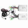 Dual Drive 3648V 450W Electric Bike Brushless Controller LH100 Color LCD Screen Display