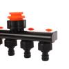 Ventilverteiler 1/2 Zoll 3/4 Zoll 1 Zoll Bewässerungsanschlussverteiler 1- bis 4-Wege-Schlauchverteiler für Wasserleitungsschlauchhahnanschlüsse