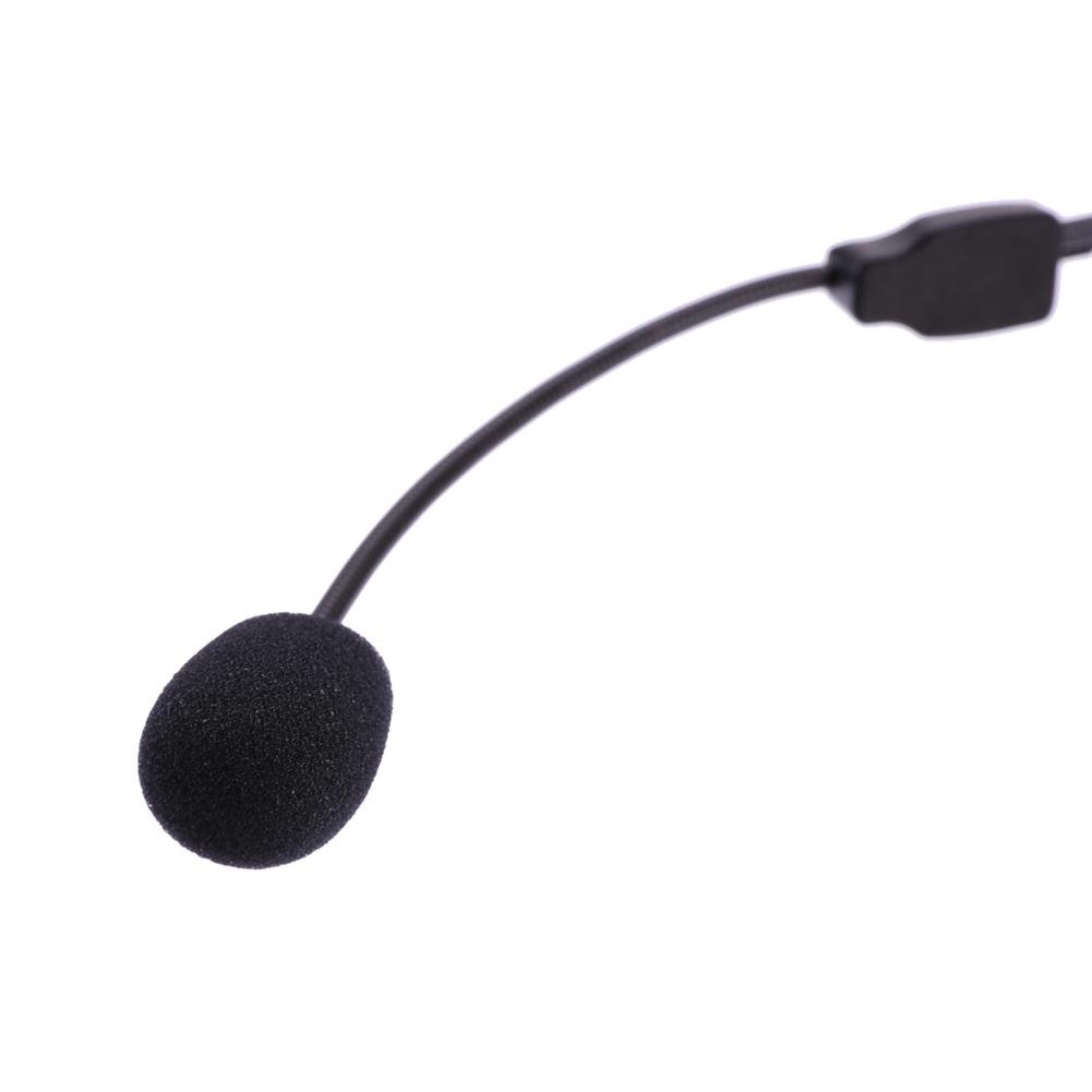 3.5mm Plug Guide Lecture Speech Headset Mic Voice Amplifier Portable Wired Microphone Lightweight Over Head for Teaching Meeting