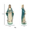 Catholic Virgin Mary Figurine Sculpture Religious Gift Exquisite Resin Craft