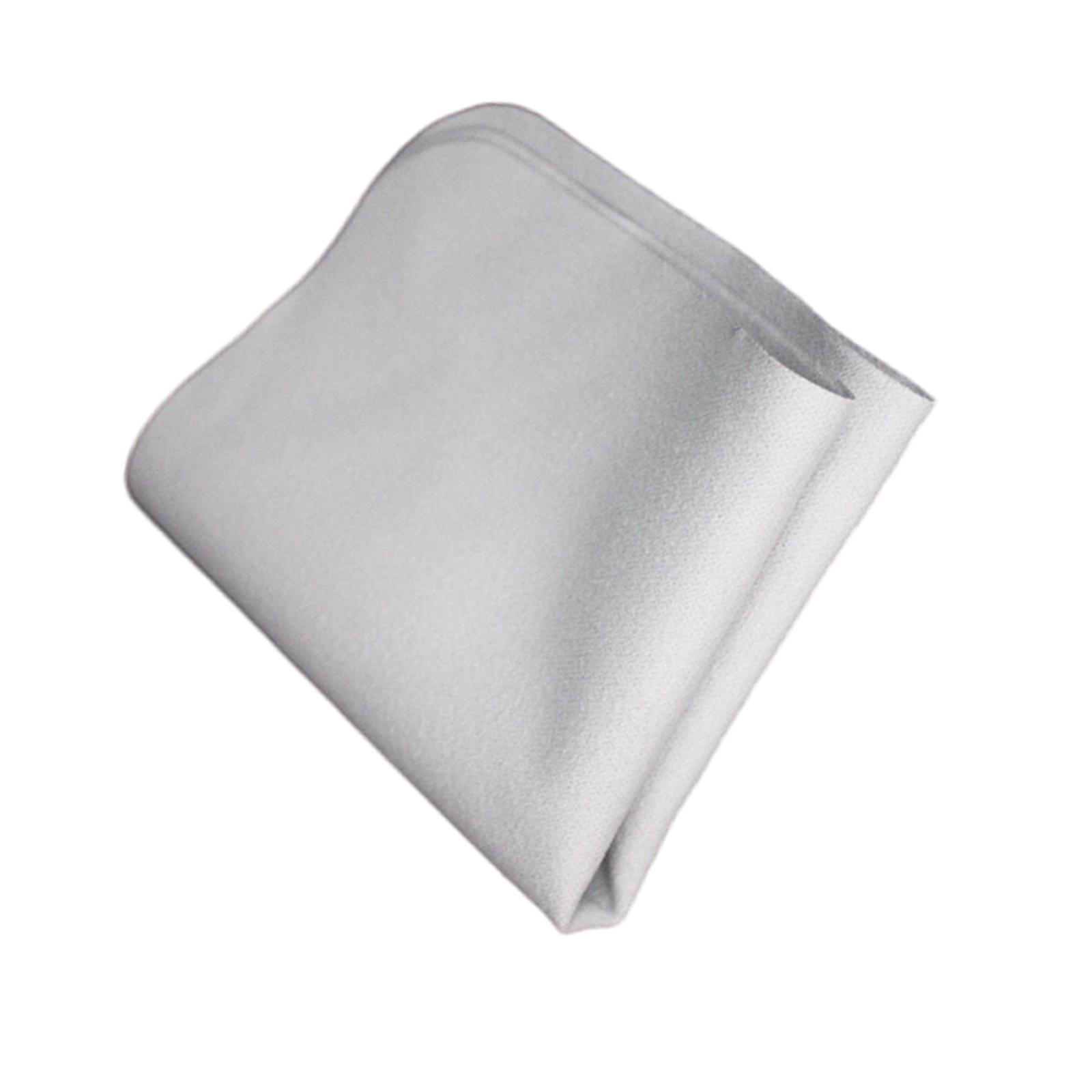 

Салфетка для чистки и полировки ювелирных изделий из серебра и золота, микрофибра Plantinum, замшевая ткань, средство для удаления потускнения серый