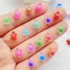 100 Stück Süße Harz Cartoon Kleine Schildkröte Nagelkunst Harz Designer Anhänger DIY Basteln für Nägel 3D Dekorationen Schmuck