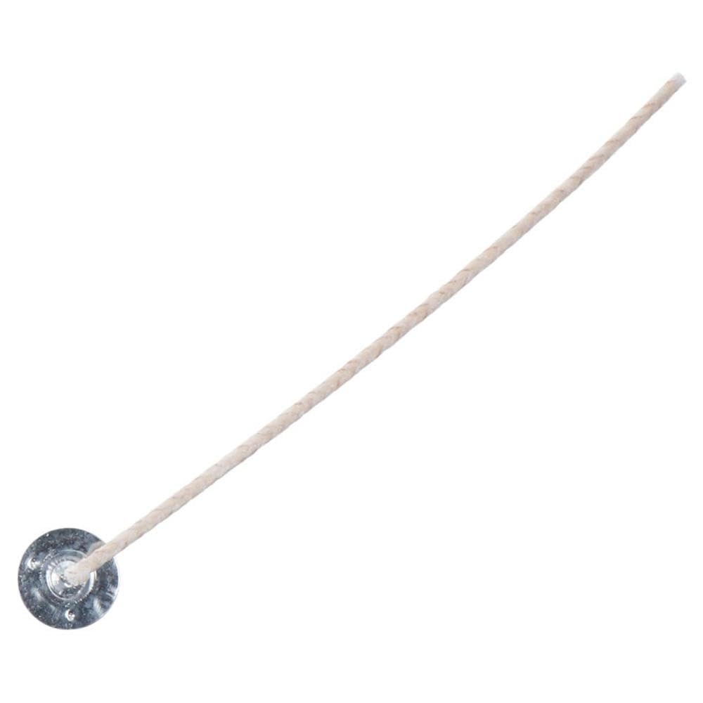 100 Candle Wicks, 6" Long Cotton Thread, 0.78" Round Base Thick Candle Wick Bundle, Pre-Waxed Candle Wicks, DIY Candle Making Accessories