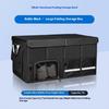 Space Saving Automotive Trunk Organizers Foldable Waterproof Container Multiple Sections for Car Interior Organize Use