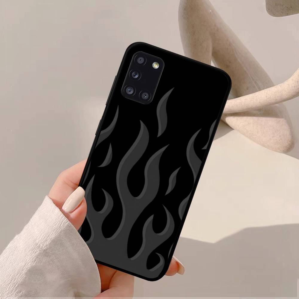INS Einfachheit Kreativ Mode Flamme Feuer Handyhülle Für Samsung A 52 53 21 32 13 12 71 31 51 40 72 73 70 22 42 50 30 20 21