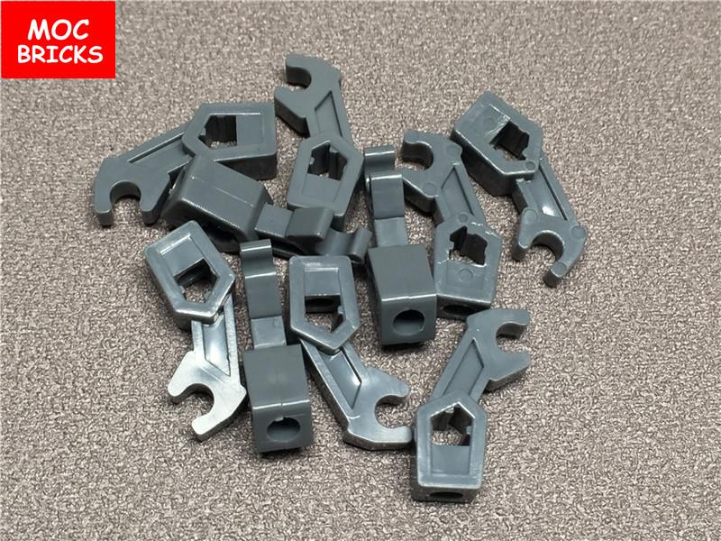 10pcs/lot MOC Bricks Body part Arm Mechanical Thick Support fit with 98313 Building Blocks Toys gifts