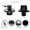 Pair of Black LED License Plate Lights for Chevrolet '88-'00 C1500 K1500 Silverado Tahoe