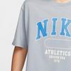 T Shirts Men's Gray Crew Neck Moderate Straight Fit HQ9150-042