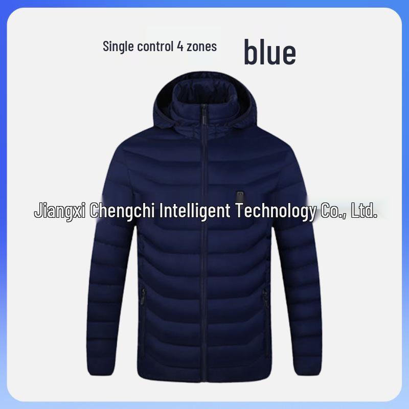 USB-beheizte Baumwolljacke mit einstellbarer Temperaturregelung