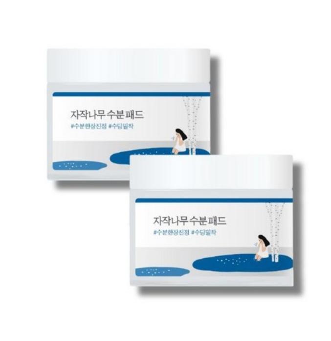 ROUND LAB Birch Moisturizing Toner Pads – 80 Sheets | Korean Hydrating Care