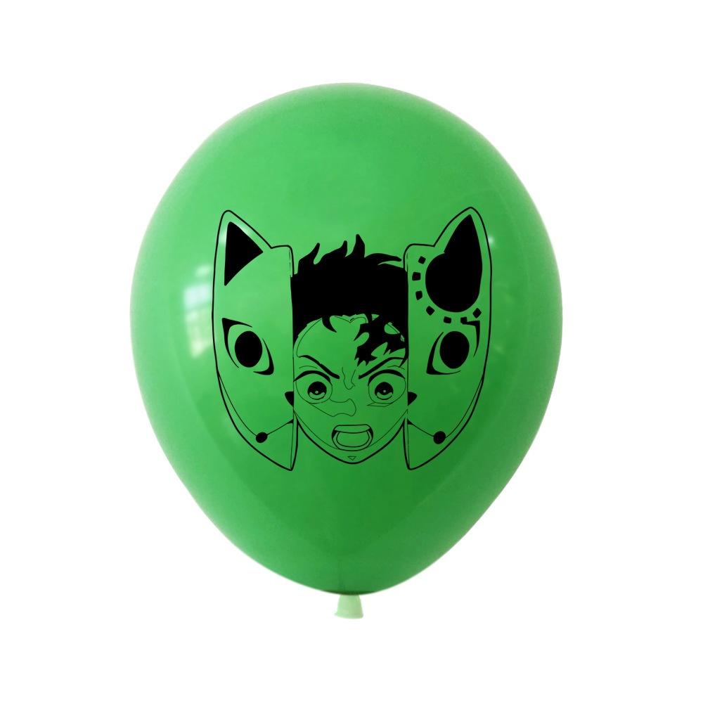 Premium Quality Kimetsu No Yaiba Anime Party Balloons Decorative Latex Balloons