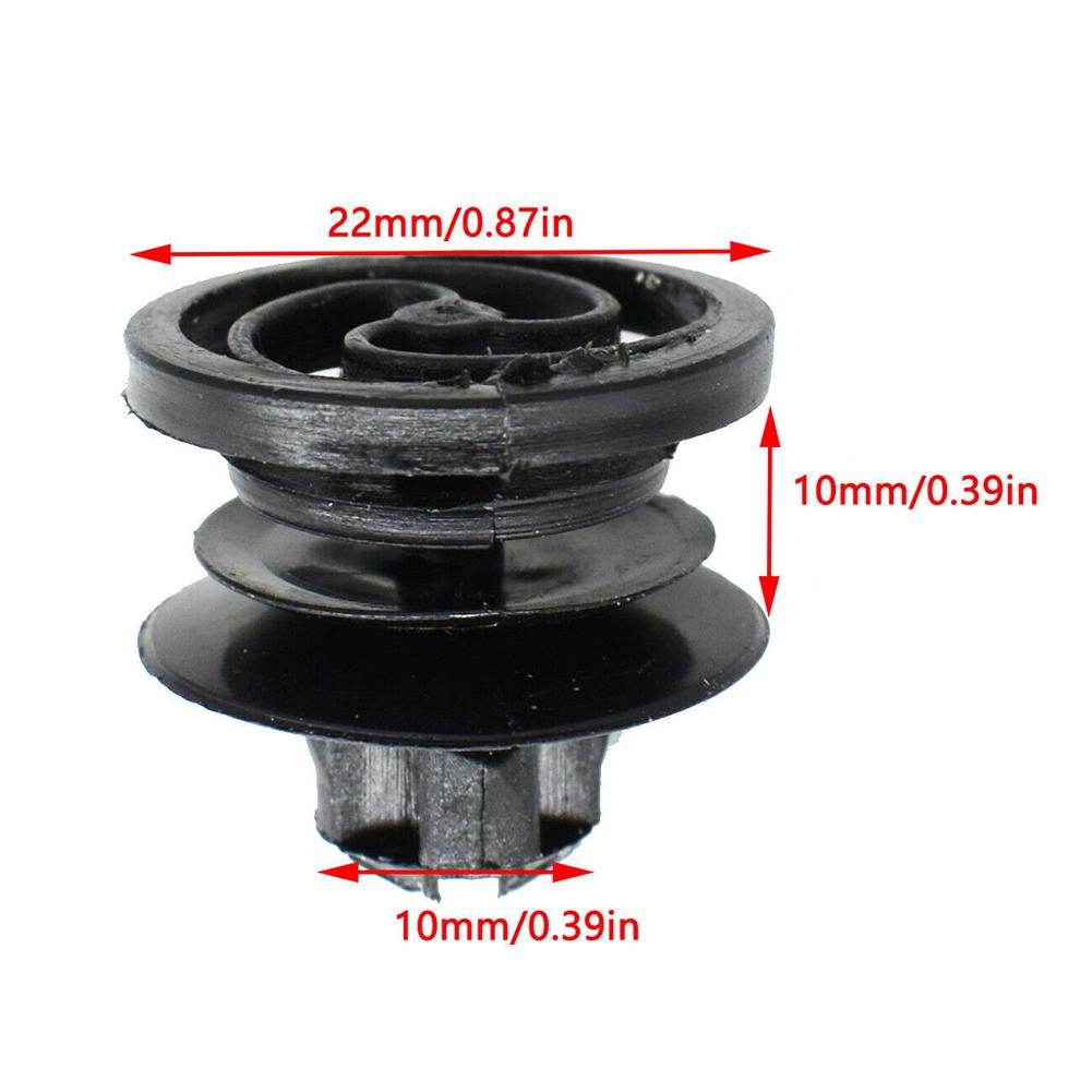 30Pcs Car Door Panel Retainer Trim Clips Interior Rivets For Golf For Passat B5 3B0868243 Auto Fastener Clip Voitures Accessoire