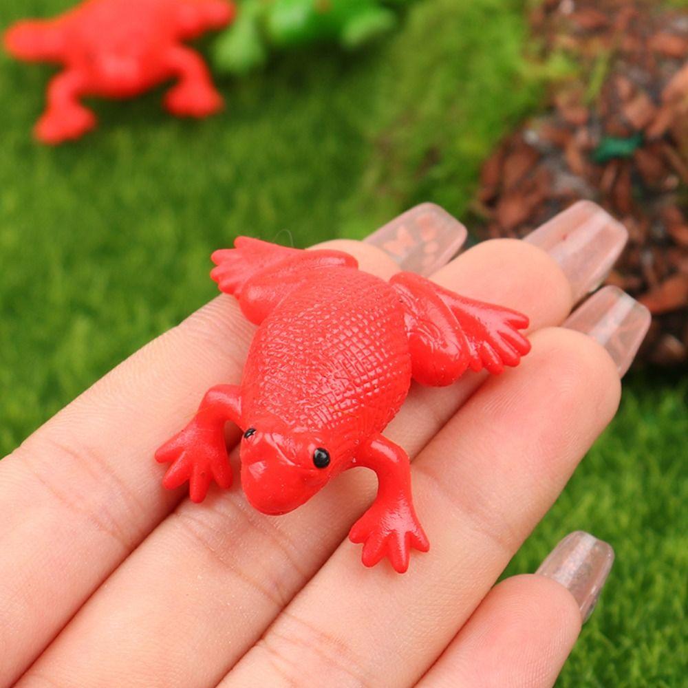 Water Toad Tricky Frogs Model Toy Spoof Simulation Frog Model Squeeze Frog Squeeze Frog Toys