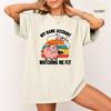 Airplane Shirt, My Bank Account Watching Me Fly Tee, Pig Shirt, Comfort Colors® Graphic Tee, Funny Pilot Shirt and Aviation Gift