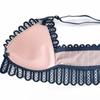 Lace Front Button Bralette Women's Underwear Sexy Backless Bra Without Bones Push Up Bra Triangle Thin Lingerie