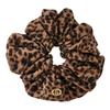 & COUTURE LEOPARD CORDUROY HAIR SCRUNCHIE