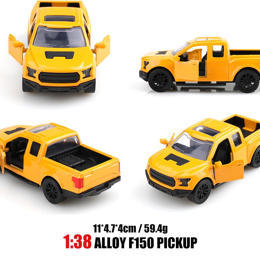 Norson 1:38 Classic Retro Vintage Pickup Truck Alloy Toy Car for Children