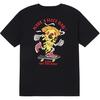 Vans Betterbirth Pizza Gfx Loose Fit Breathable Printed Round Neck Pullover Short Sleeve T-Shirt Men T-Shirts Black VN000GRYBLK1