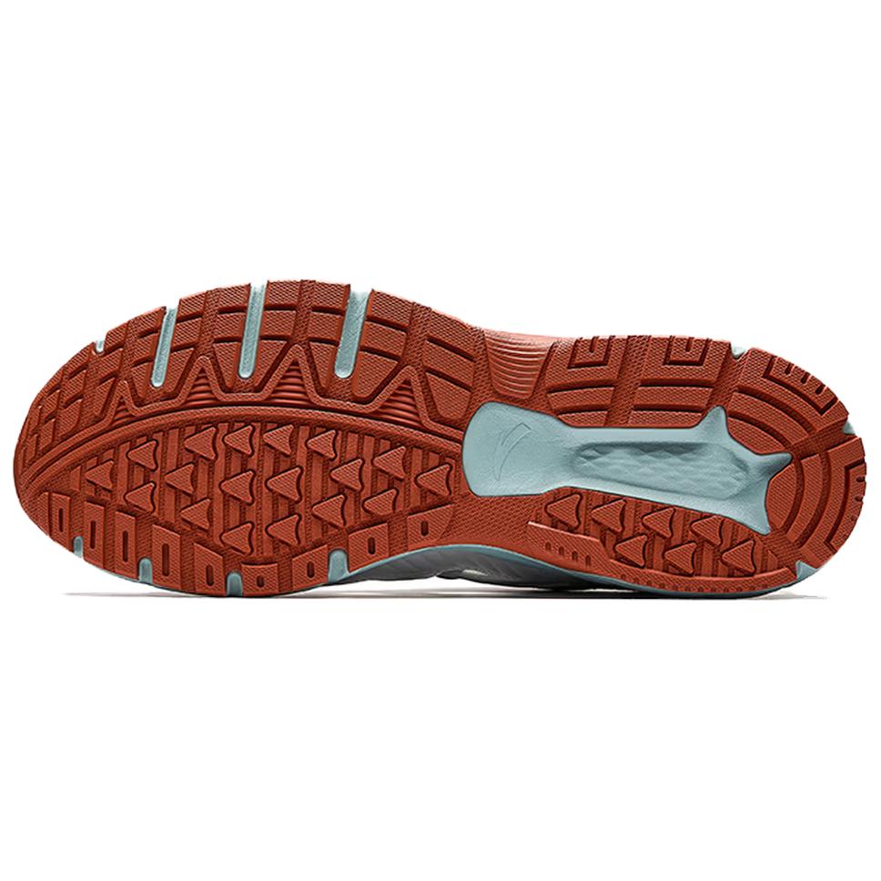 Anta Fabric Synthetic Leather Trendy Splicing Stitching Non-Slip Breathable River Shoes Men Shoes Gray Green 912626655-4