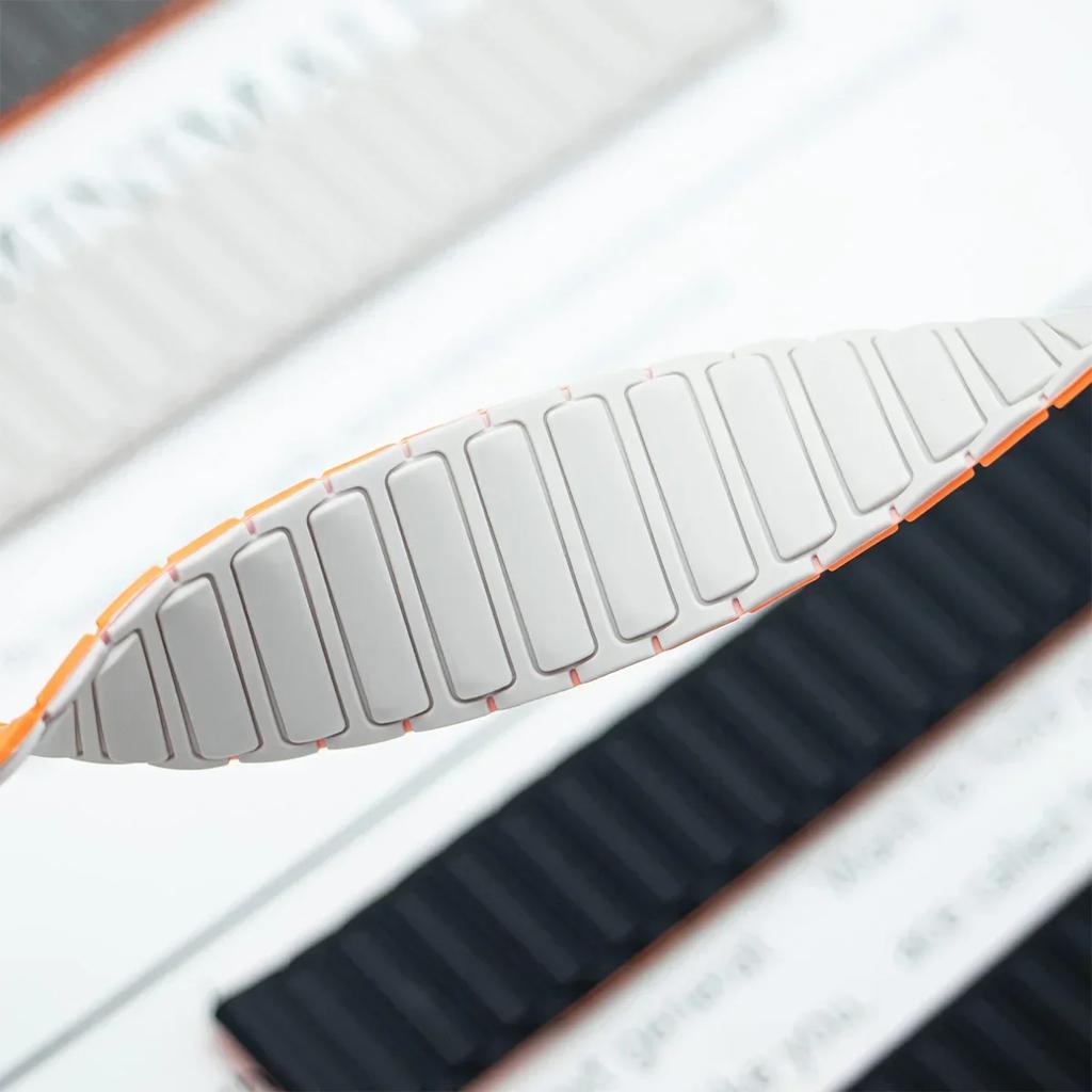 Magnetisches Silikonarmband für Samsung Galaxy Watch 8 40mm 44mm Ultra 2025 Sportarmband Ersatz für Galaxy Watch8Classic Armband